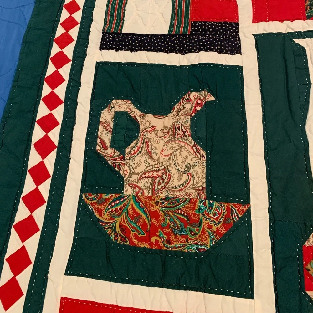 🎄Quilted Christmas/Holiday Farmhouse/ Country Wall Hanging